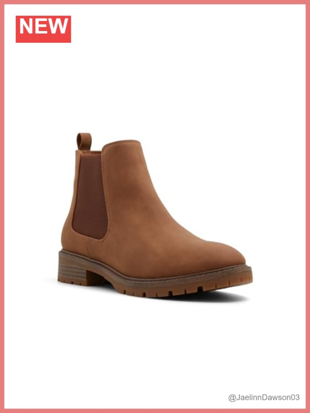 Call It Spring Women's Ankle Boots Vegan Polyurethane Slip-On Almond Toe - Picture 4 of 5